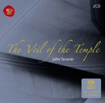 Naslovnica albuma: Tavener - The Veil of the Temple