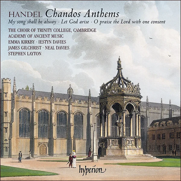 Naslovnica albuma: Handel - Chandos Anthems Nos 7, 9 & 11a