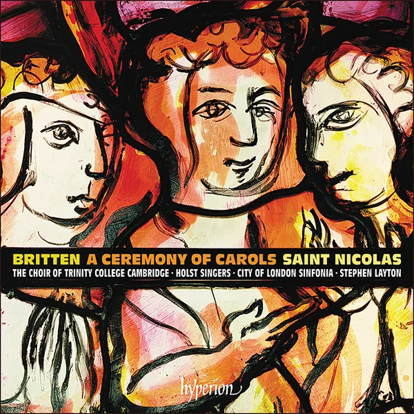 Naslovnica albuma: Britten - A Ceremony of Carols & St Nicolas