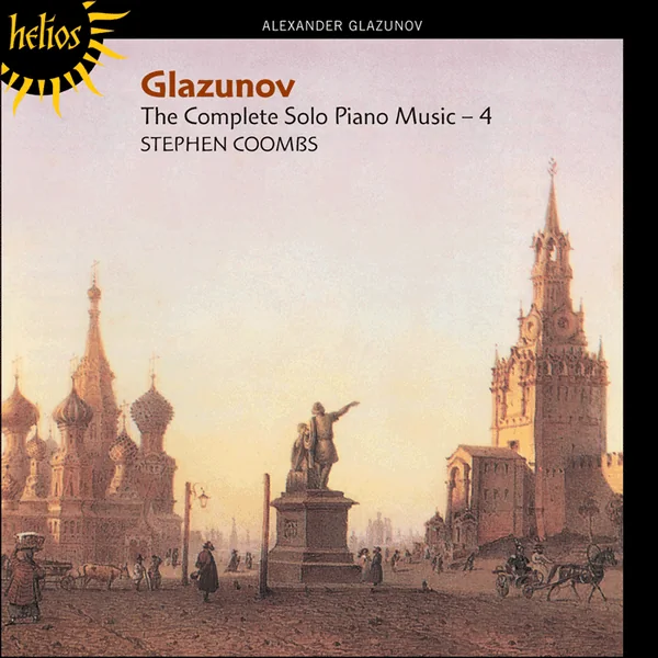 Naslovnica albuma: Glazunov: The Complete Solo Piano Music, Vol. 4