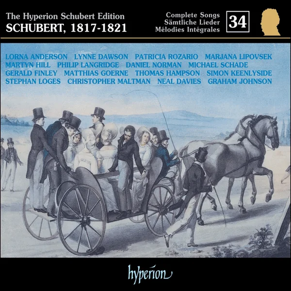 Naslovnica albuma: Schubert - The Hyperion Schubert Edition, Vol. 34
