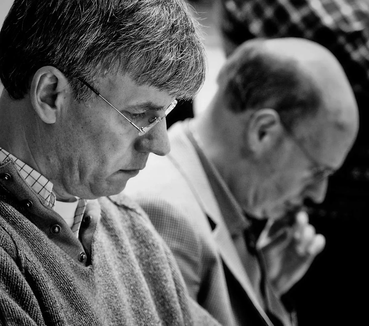 Christmas Oratorio recording session, Trinity College Chapel (January 2013). From Stephen Layton's project Bach: Christmas Oratorio
