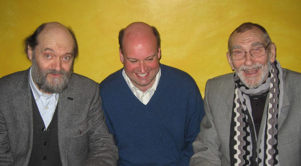 Arvo Pärt, Stephen Layton in Veljo Tormis, Talin, 2009.